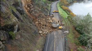 Highway Rockslide