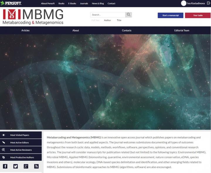 The <i>Metabarcoding and Metagenomics</i> Website