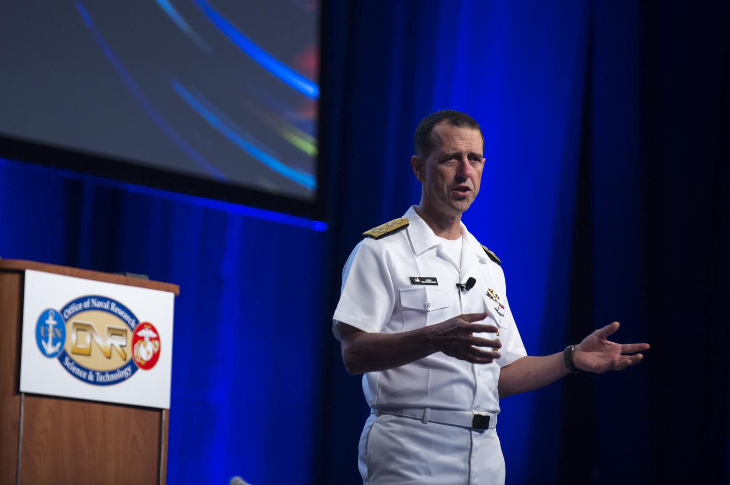 Chief of Naval Operations (CNO) Adm. John Richardson