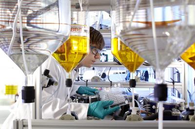 Microreactors to Produce Explosive Materials