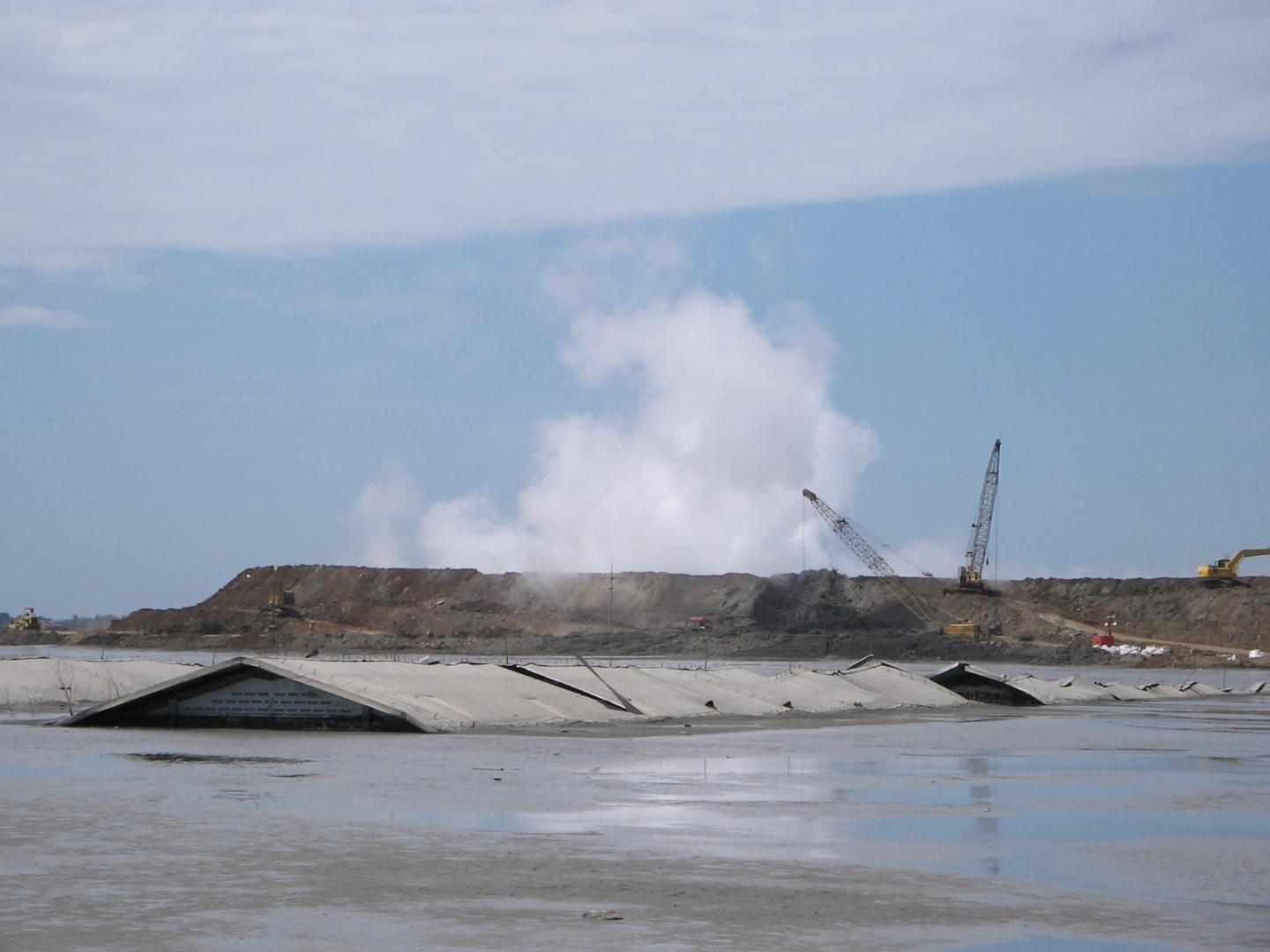 Factory Under Mud