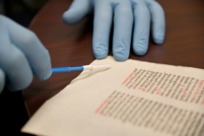 New technique for DNA testing of historic parchments