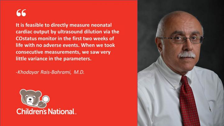Khodayar Rais-Bahrami, M.D., Children's National Health System 