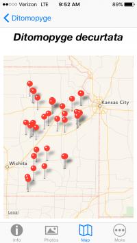 Maps Show Locations Where Fossils Have Been Found