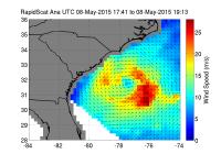 RapidScat Image of Ana