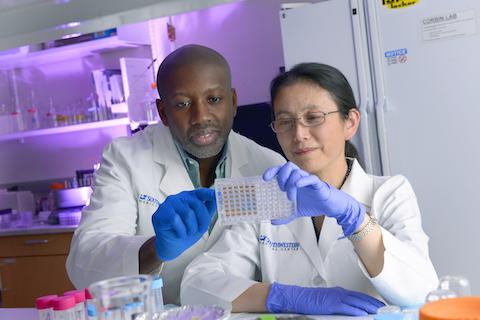 Ian Corbin and Xiaodong Wen, UT Southwestern Medical Center