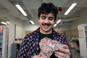 Simba Srivastava is a senior majoring in geosciences.