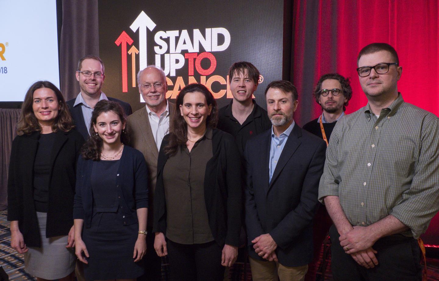 Dr. Phillip Sharp with 2018 Phil Sharp Innovation in Collaboration Awardees