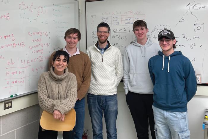 Paulsen and his student team