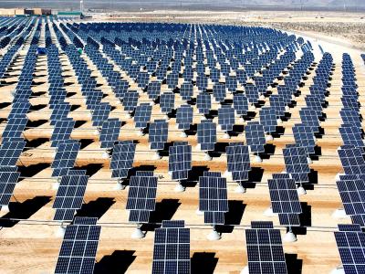 Giant Photovoltaic Array