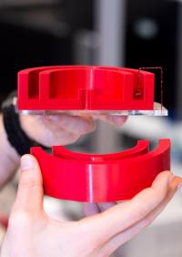 3-D Printed Model of Dr Jordi Prat-Camps' Experiment Which Was Then Rotated at Very High Speeds