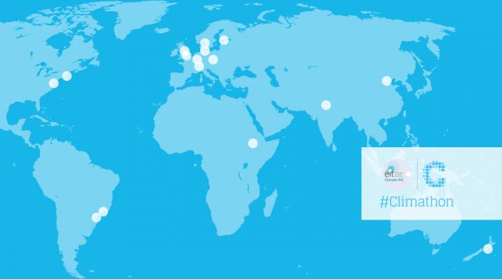 Climate-KIC Climathon Map