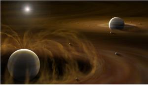 How Jupiter cultivated more large moons than Saturn
