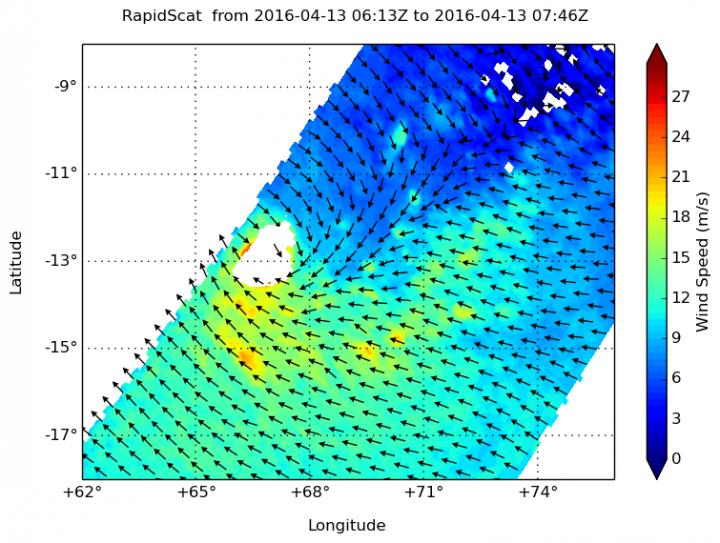 RapidScat Image of Fantala
