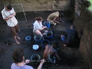 Excavation on Watom Island