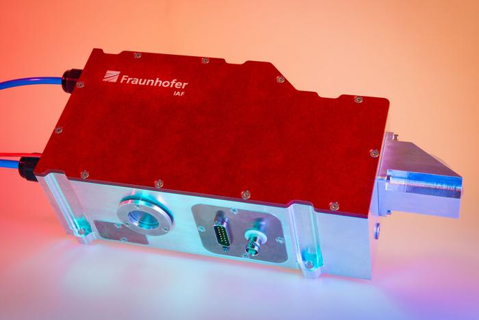 VECSEL module für quantum frequency conversion