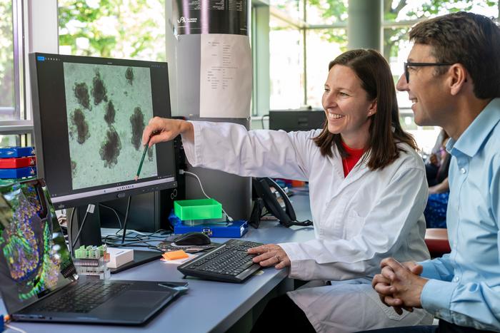 Prof. Dirk Haller and Olivia Coleman