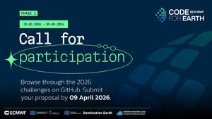 Code for Earth - Call for participation image.