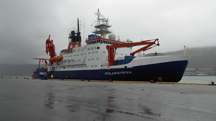 Resarch data was collected on two trips on the RV Polarstern