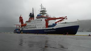 Resarch data was collected on two trips on the RV Polarstern