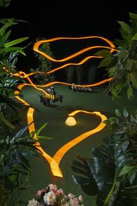 Bee-Nav drone wayfinding visualized