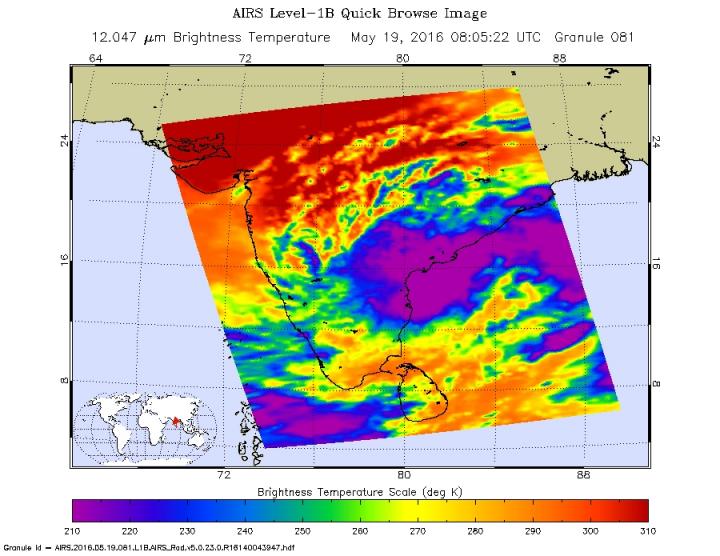 AIRS Image of Roanu