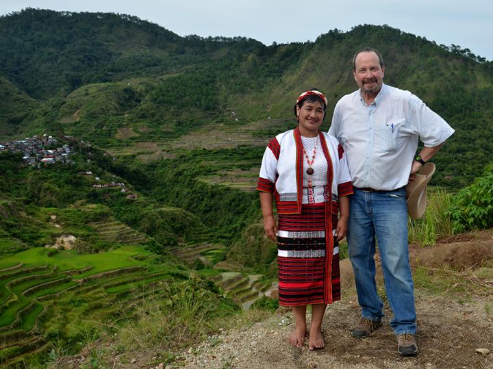 Rice Fields in the Cordillera Mountains of Northern Luzon, the Philippines