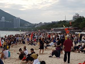 Crowds of Tourists