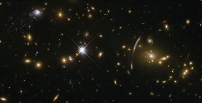 The 'Comet Galaxy' as seen with Hubble