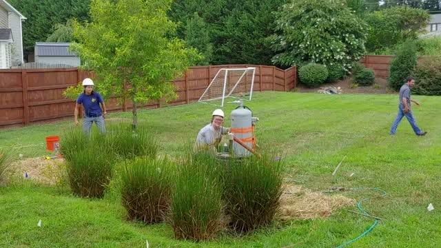 Demonstration of a Soil Fracking Device for Stormwater Infiltration Enhancement