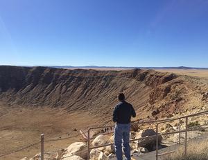 Meteor crater