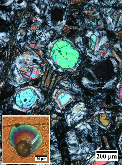 Komatiite Volcanic Rocks