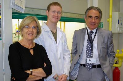 Mercedes Alvarez, Xavier Just-Baringo, and Fernando Albericio, IRB Barcelona