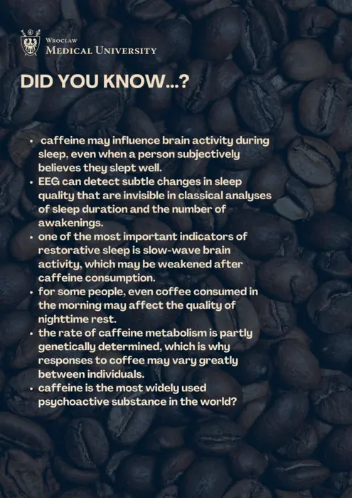 Did you know? Caffeine and sleep quality