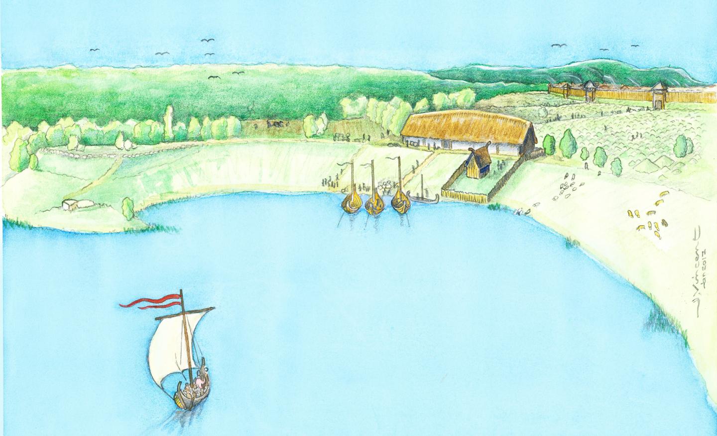 Reconstruction of Viking Age Manor