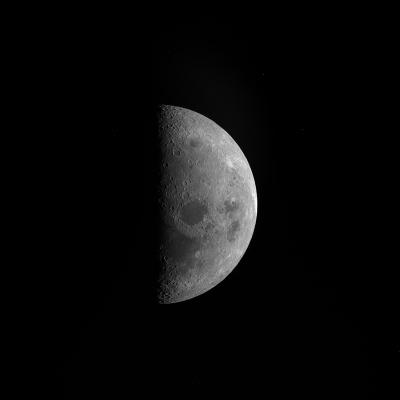 The Moon Seen After the Earth Swing-By