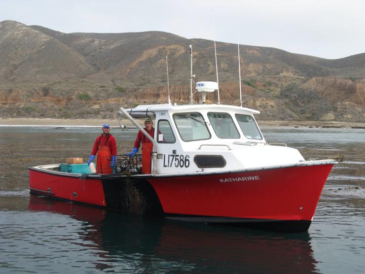 Lobster Fishing Boat