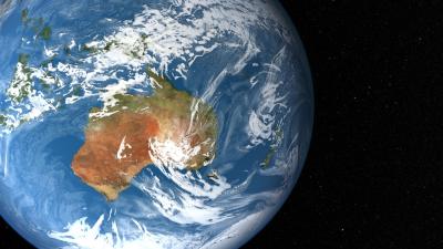 Clouds over Australia