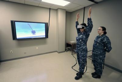 Ashley Tate and Heather Landry, Helicopter Sea Combat Squadron