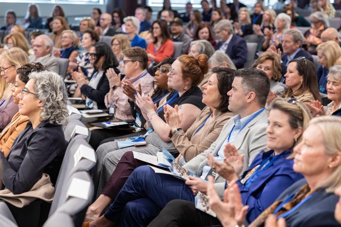 Crowd at BrainHealth Week Announcement