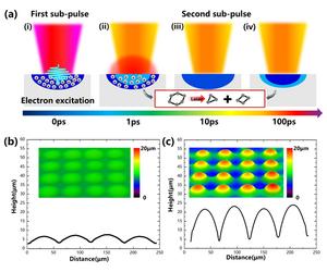 Figure 2. Fabrication of microlens with different curvatures.