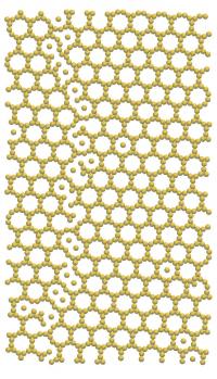 Self-assembled Truncated Hexagonal Crystal