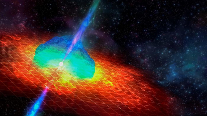 Artist’s impression of GRB 211211A