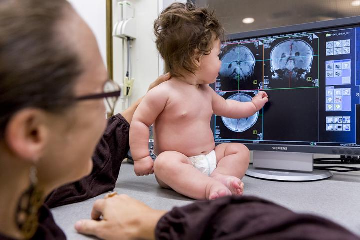 A Glimpse into the Workings of the Baby Brain