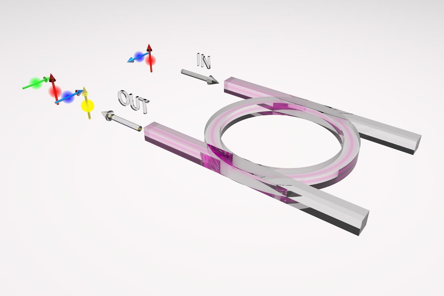 Cross-Polarized Pump Photons