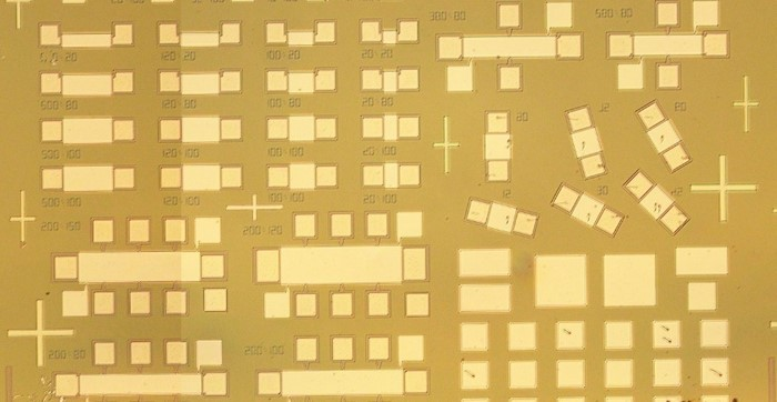 Patterns of FeFETs used in reservoir computing