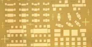 Patterns of FeFETs used in reservoir computing