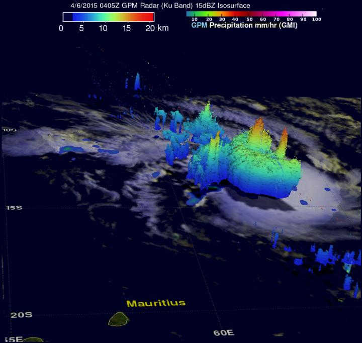 GPM 3-D Image of Joalane