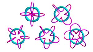 Knot solitons in particle physics