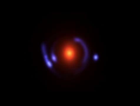 Animation of the Gravitational Lens BG1429+1202